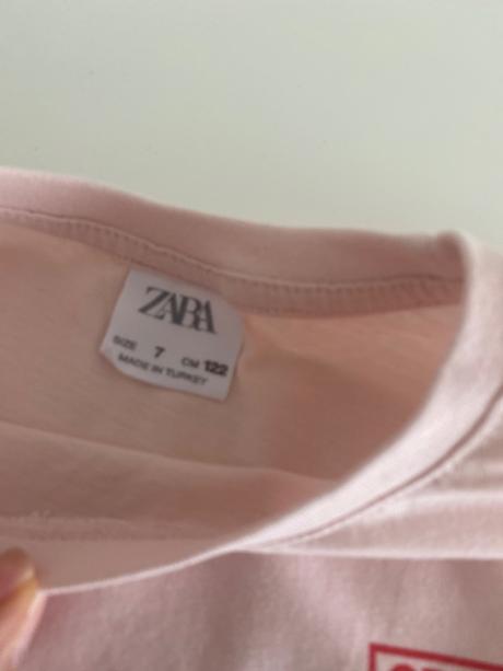 Ruzove tricko, zara,122