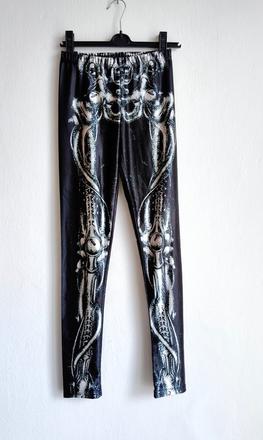 Legíny kostra skeleton gothic alternative, 