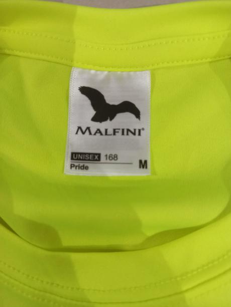 Neónovo žlté športové tričko, m