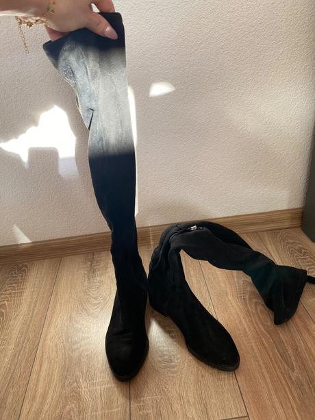 Čižmy dlhé, zara,37