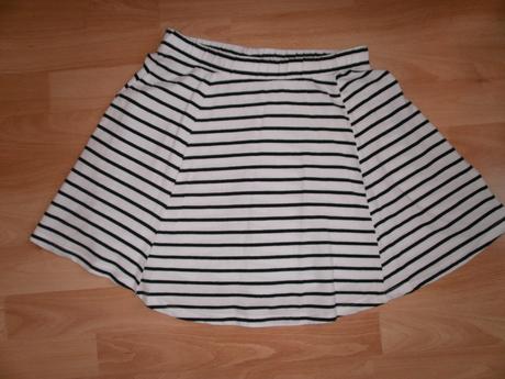 Bavlnená zvonová sukňa 152/158, h&m,152