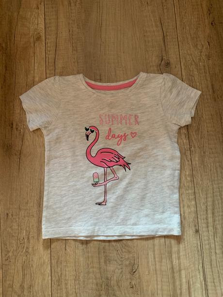Tričko krátky rukáv pre dievča na leto, primark,80