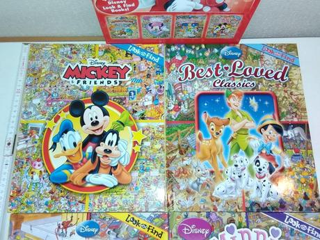 Look and find disney mickey minnie & spol 4x,