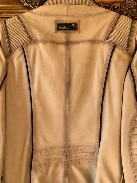 Damska koženná bunda ručná práca., m