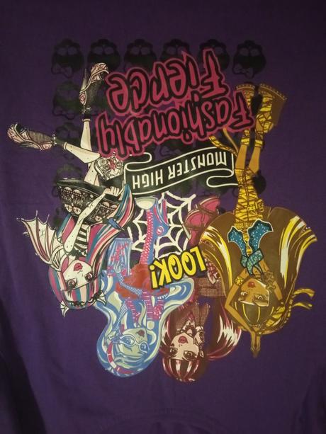 Monster high tričko, kik,146