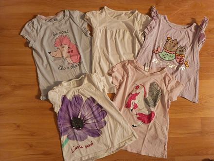 Tričká 122/128, 122