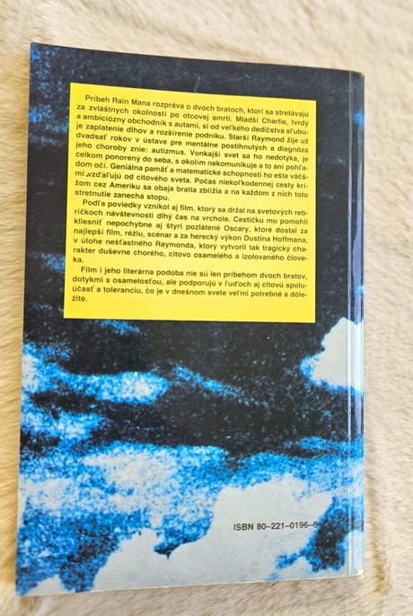 Kniha rain man, 