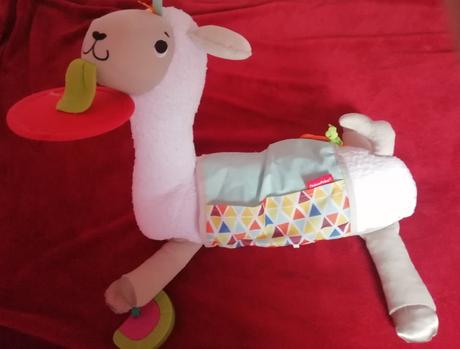 Lama plyšak pre hru na bruško fischer price, 