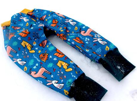 Zimné softshell nohavice, 74 - 104