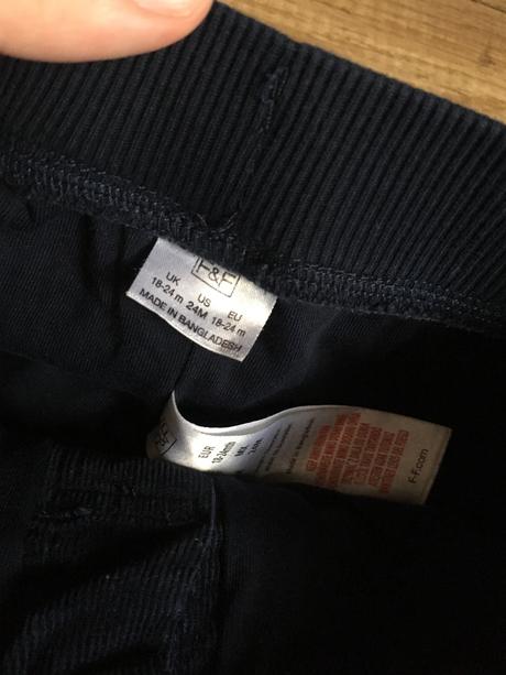 Zateplené mencestrove nohavice, f&f,86