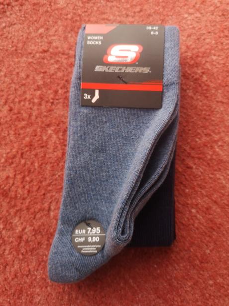 Skechers dámske ponožky 3 páry veľkosť 39-42, 39 / 40 / 42