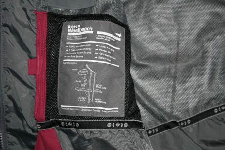 Westbeach lyžiarska bunda veľ xl, xl