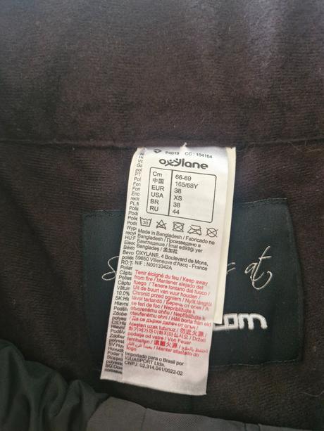 Nohavice do snehu, quechua,38