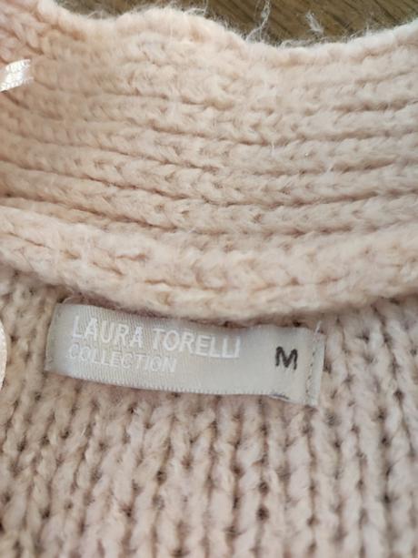 Dámsky predĺžený sveter laura torelli, m