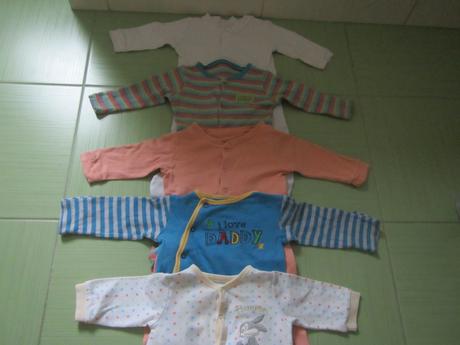 Overaly s dlhym rukavom 3-6 mesiacov, 68–80