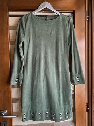 Semišové šaty - m, m