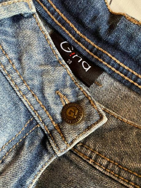 Kvalitná riflová sukňa gina v. 38 - m, gina,38