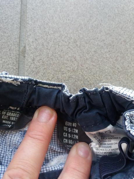 Chlapčenské nohavice h&m č.80, h&m,80