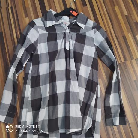 Bluzka košeľa, h&m,122