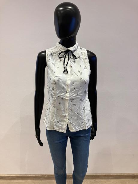 Dámska vzorovaná blúzka (36), clockhouse,s