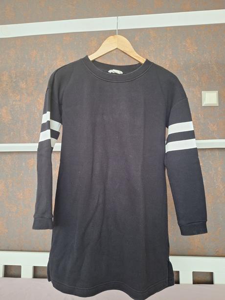 Teplakove šaty, h&m,146