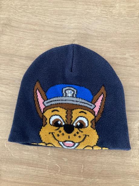 Modrá čiapka s motívom, h&m,110