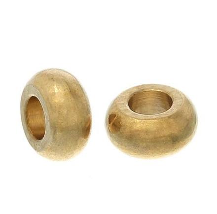 Kovová korálka 7x3 mm, 