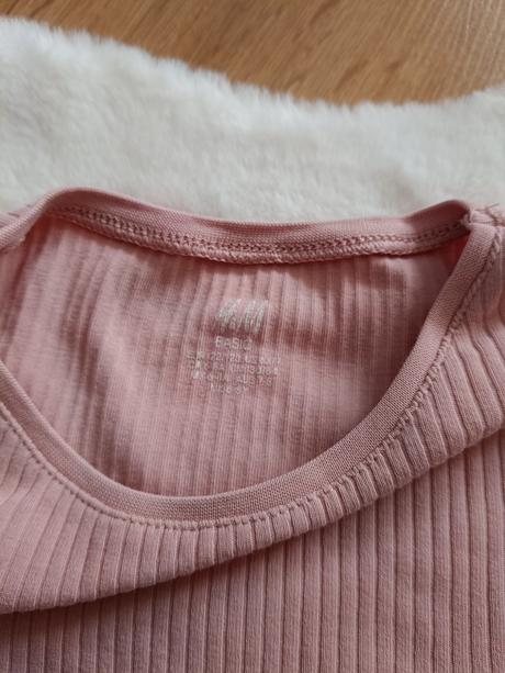 Dievčenské tričko dlhý rukáv, h&m,116