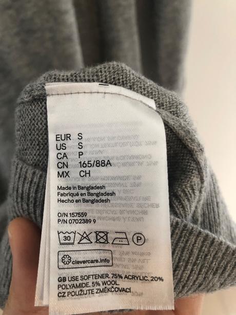 Tehotenské šaty, veľ.s, h&m,s