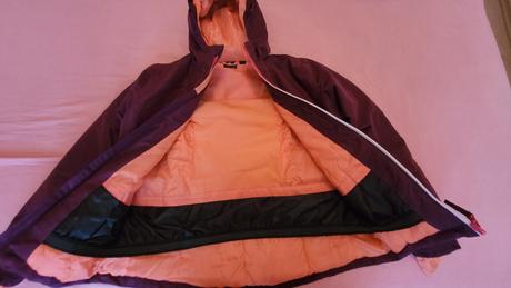 Dievčenská lyžiarska bunda-146/152-ako nová, crivit,152