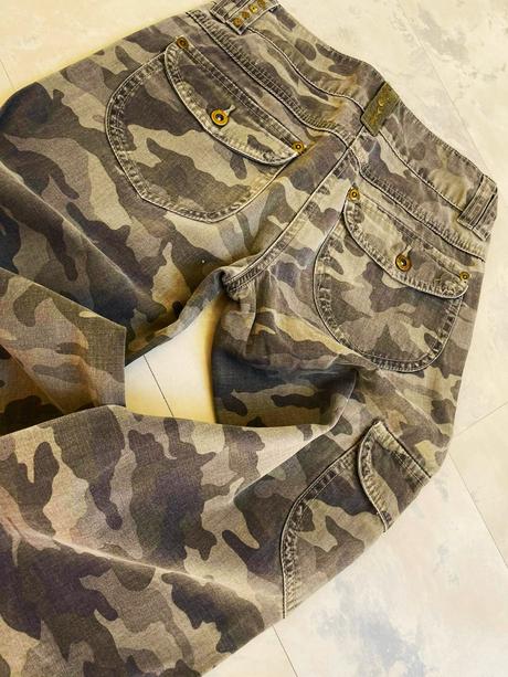 Rozšírené kvalitné maskáče 128/134, george,128