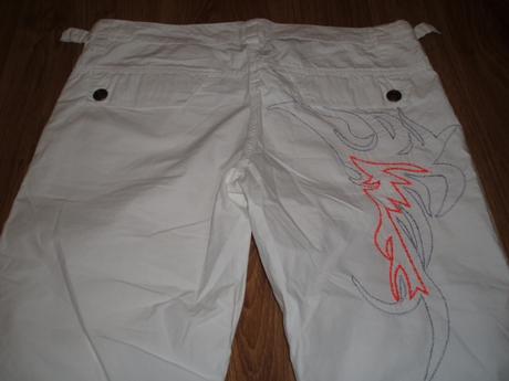 3/4 biele nohavice , 38