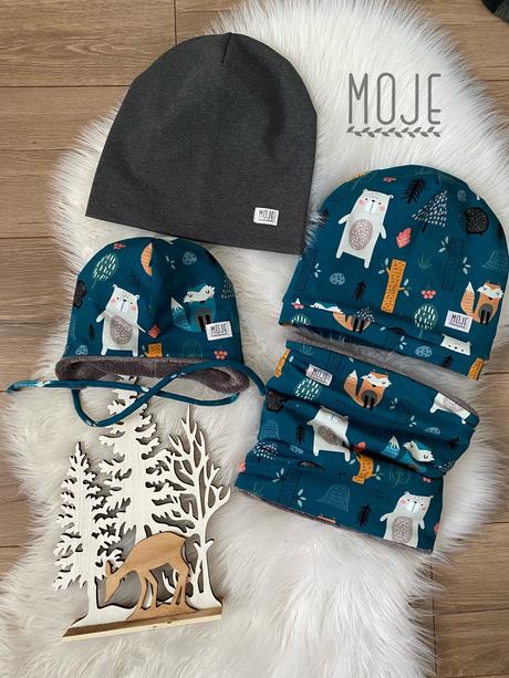 Set ciapka a nakrcnik, 50 - 158