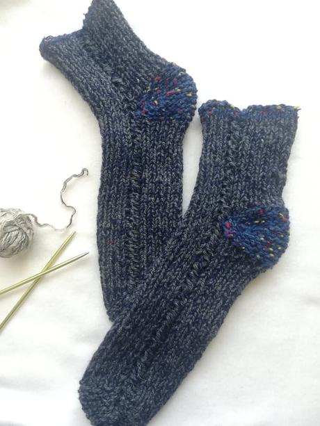 Pletene ponožky,
