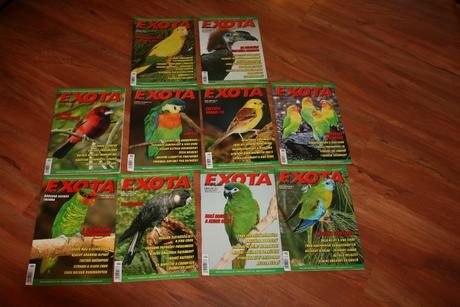 Chovatelská časopis exota , papagaje,