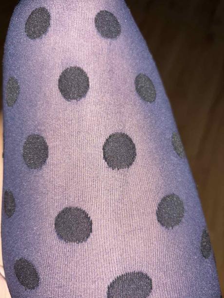 Bodkované pančušky h&m, h&m