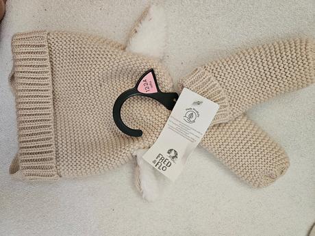 Zimná čiapka a rukavice, f&f,80