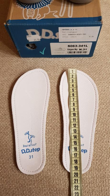 Prechodné topánky 31 pre chlapca, d.d.step,31