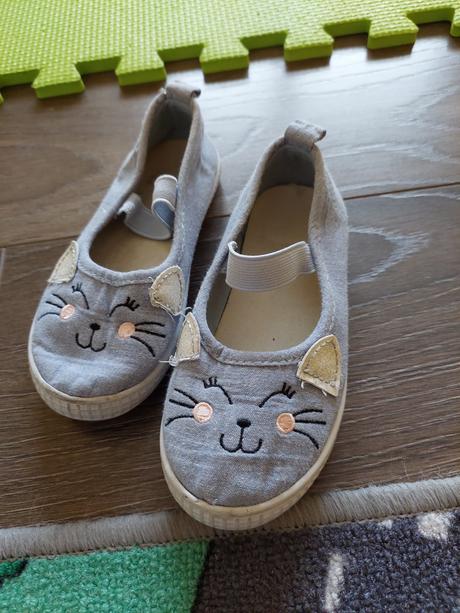 Papuče mačička, fox & bunny,26