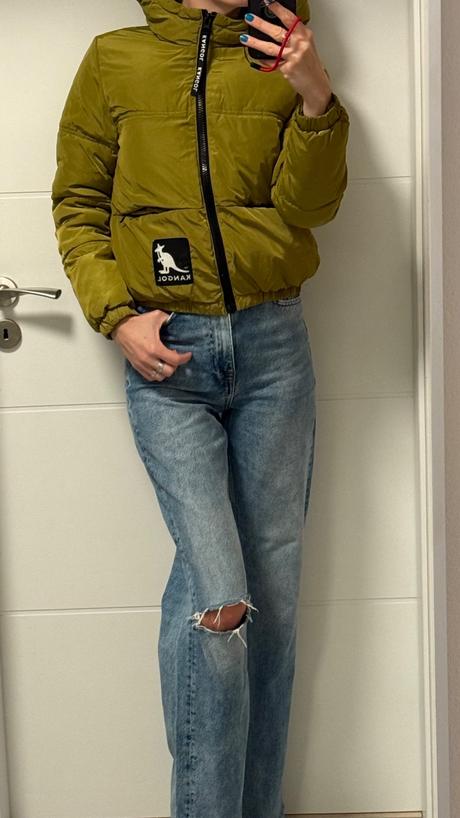 Zimná bunda kangol xs, h&m,xs