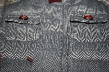 Krasny zimny kabatik znacky next velk 3-6mes, 68cm, next,68