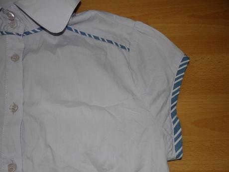 Bledofialova kosela - kratky rukav, s