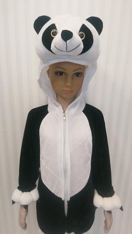 Kostým zamatový panda, fiori paolo, 2-3r, 92-98 cm, 