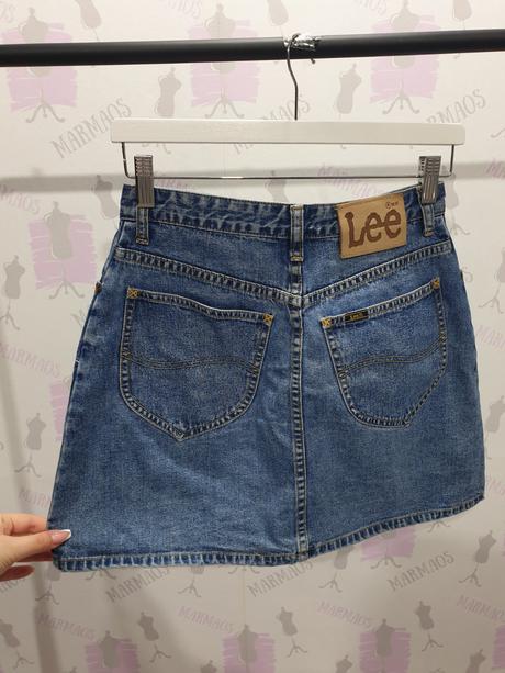Vintage riflová sukňa lee, lee,s