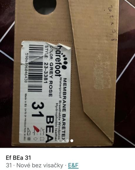 Ef bea s flisom, 28 / 30 / 31