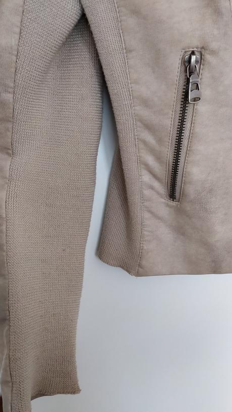 Koženková bunda s 36, gate,s