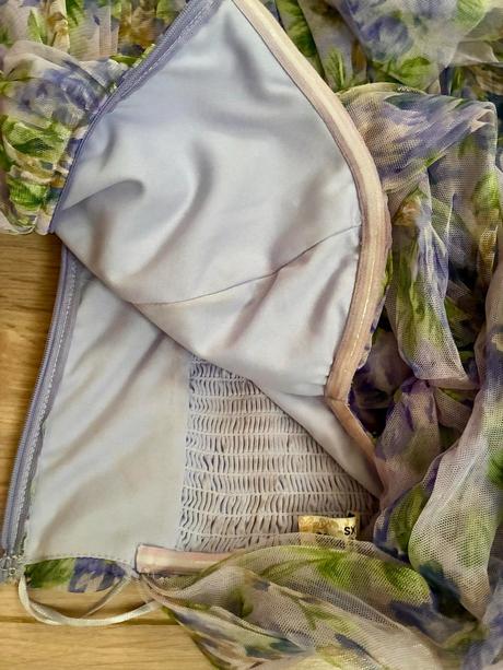 Luxusné tylové šaty veĺ.xs, zn.lace & beads, xs