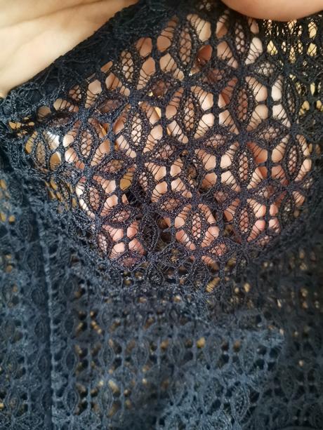 Krásne šaty s čipkou, h&m,m