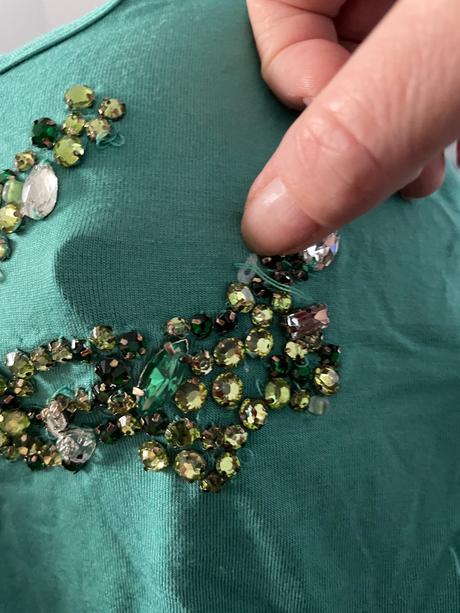 Tricko top met, met,xs