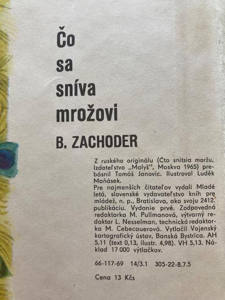 Čo sa sníva mrožovi (1969), 